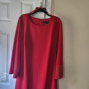 Red Jessica Howard Professional Dress